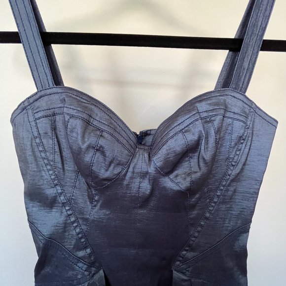 Stella McCartney Silk Cashmere A-Line Dress Size 2 - Picture 3 of 9